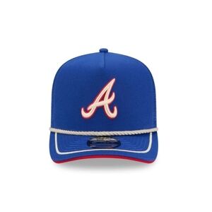 The Atlanta Braves Vintage Team Rope 9FIFTY A-Frame Trucker